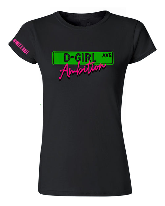 *PRE-ORDER* D-GIRL AMBITION JERSEY TEE