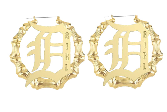 The D-Girl Bamboo Earrings